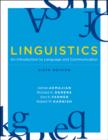 Linguistics : An Introduction to Language and Communication - Book