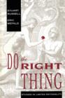 Do the Right Thing : Studies in Limited Rationality - Book