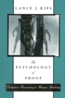 The Psychology of Proof : Deductive Reasoning in Human Thinking - Book