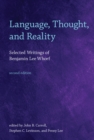Language, Thought, and Reality : Selected Writings of Benjamin Lee Whorf - Book