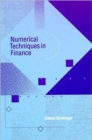 Numerical Techniques in Finance - Book