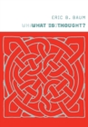 What Is Thought? - Book