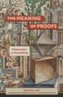 The Meaning of Proofs : Mathematics as Storytelling - Book