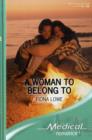 A Woman to Belong to - Book