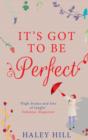 It's Got To Be Perfect - Book