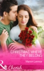 Christmas Where They Belong - Book