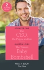 The Ceo, The Puppy And Me / The Texan's Baby Bombshell : The CEO, the Puppy and Me (the Bartolini Legacy) / the Texan's Baby Bombshell (the Fortunes of Texas: Rambling Rose) - Book