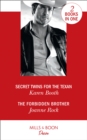 Secret Twins For The Texan : Secret Twins for the Texan (Texas Cattleman's Club: the Impostor) / the Forbidden Brother (the Mcneill Magnates) - Book
