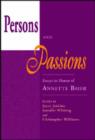 Persons and Passions - Book