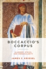 Boccaccio's Corpus : Allegory, Ethics, and Vernacularity - eBook