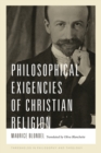 Philosophical Exigencies of Christian Religion - Book