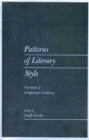 Patterns of Literary Style : Yearbook of Comparative Criticism, Vol. 3 - Book