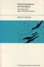 Social Expectations and Perception : The Case of the Slavic Anthracite Workers - Book