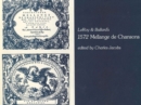 Mellange de Chansons, 1572 - Book
