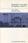 Determination of Toxic Metals and Metalloids in Ambient Air - Book