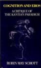 Cognition and Eros : Critique of the Kantian Paradigm - Book