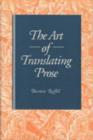 The Art of Translating Prose - Book