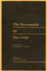 Yearbook of Comparative Criticism, Vol. 6 : The Personality of the Critic - Book