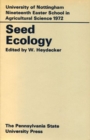 Seed Ecology - Book