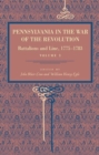 Pennsylvania in the War of the Revolution : Battalions and Line, 1775-1783, Vol. 1 - Book