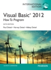 Visual Basic 2012 How to Program : International Edition - Book