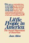 Little People in America : The Social Dimension of Dwarfism - Book