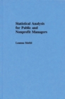 Statistical Analysis for Public and Nonprofit Managers - Book