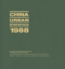 China Urban Statistics 1988 - Book