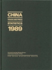 China Trade and Price Statistics 1989 - Book