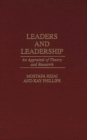 Leaders and Leadership : An Appraisal of Theory and Research - Book