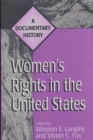 Women's Rights in the United States : A Documentary History - Book