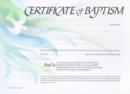 Certificate of Baptism - Book