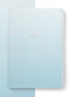 Spirit Stationery Hardback A5 Notebook : Blue Gradient - Book