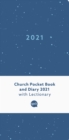 Church Pocket Book and Diary 2021 Blue Sea - Book