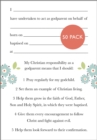 Godparent card 2024 : Pack of 50 - Book