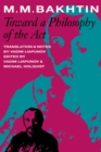 Toward a Philosophy of the Act - Book