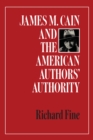 James M. Cain and the American Authors' Authority - Book