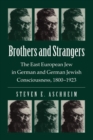 Brothers and Strangers : East European Jew in German and German Jewish Consciousness, 1800-1923 - Book