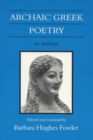 Archaic Greek Poetry - Book