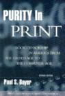 Purity in Print : Book Censorship in America from the Gilded Age to the Computer Age - Book