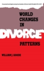 World Changes in Divorce Patterns - Book