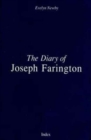 The Diary of Joseph Farington : Index Volume - Book