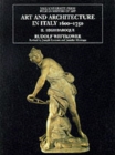 Art and Architecture in Italy, 1600-1750 : Volume 2: The High Baroque, 1625-1675 - Book
