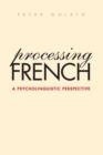 Processing French : A Psycholinguistic Perspective - Book