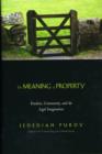 The Meaning of Property : Freedom, Community, and the Legal Imagination - Book