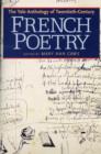 The Yale Anthology of Twentieth-Century French Poetry - Book