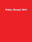 Whitney Biennial 2012 - Book