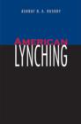 American Lynching - Book