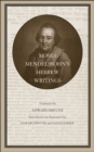 Moses Mendelssohn's Hebrew Writings - eBook