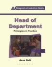 Head of Department : Principles in Practice - Book
